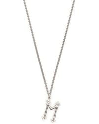 Emanuele Bicocchi - Alphabet Pendant Necklace - Lyst