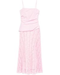 Jonathan Simkhai - Robe Annalise À Coupe Mi-Longue En Dentelle - Lyst