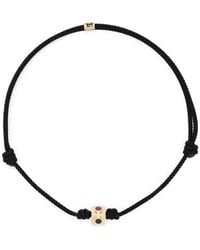 Luis Morais - 14Kt Tourmaline Cord Bracelet - Lyst