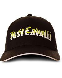 Just Cavalli - Logo-Print Baseball Cap - Lyst
