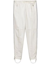 Prada - Hose Aus Leder - Lyst