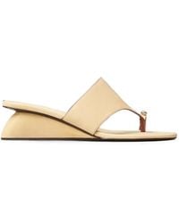 Tory Burch - Pierced Wedge Sandals - Lyst