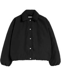 Jil Sander - Chaqueta Corta De Plumas - Lyst