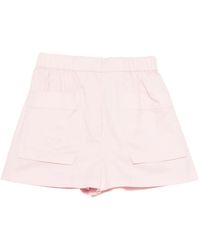Maje - Elastic-Waistband Shorts - Lyst