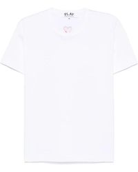 COMME DES GARÇONS PLAY - Camiseta con parche de corazón característico - Lyst