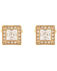 Dolce & Gabbana Manschettenknöpfe mit Strass - Mettallic