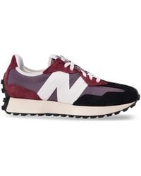 New Balance - 327 Logo-Patch Sneakers - Lyst