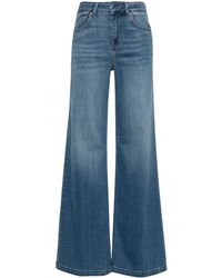 Liu Jo - High-Rise Flared Jeans - Lyst