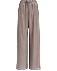 Alberta Ferretti - Pantalon De Jogging À Taille Élastique - Lyst