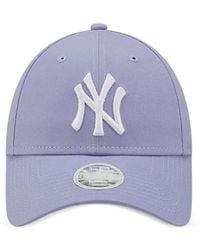 KTZ - New Era New York Yankees MLB League Essential Lavender 9Forty Baseballkappe - Lyst