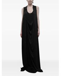 ili node - Vestido Largo Theron Drapeado - Lyst