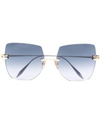 Dita Eyewear - Sonnenbrille mit Oversized-Gestell - Lyst