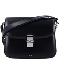 A.P.C. - Small Grace Cross Body Bag - Lyst