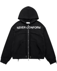 MATIERES FECALES - Distressed Never Conform Hoodie - Lyst