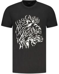 Roberto Cavalli - T-Shirt En Coton À Imprimé Tigre - Lyst
