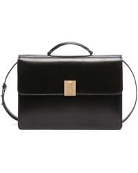 Bally - Ollam Patent-Leather Crossbody Bag - Lyst