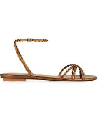 Aquazzura - Sandales Love Struck À Ornements De Cristaux - Lyst