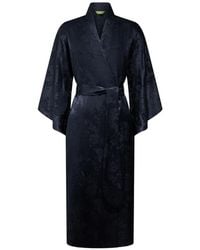 Shanghai Tang - Floral Silk Dressing Gown - Lyst