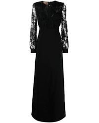 Gucci - Lace-embellished Evening Dress - Lyst