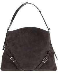 Givenchy - Medium Voyou Bag Suede - Lyst
