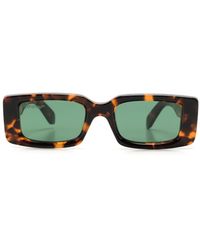 Off-White c/o Virgil Abloh - Arthur Rectangle-Frame Sunglasses - Lyst