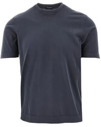 Drumohr - Crew-Neck Short-Sleeve T-Shirt - Lyst