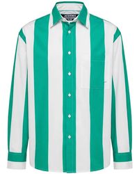 Jacquemus - Camargue Striped Long-Sleeve Shirt - Lyst