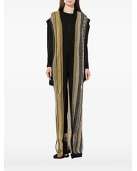 Balmain - Drop Hole Duster Cradigan - Lyst