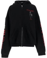 we11done - Kapuzenjacke mit grafischem Print - Lyst