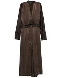 Dixie - Vestido Midi Con Diseño Cruzado - Lyst