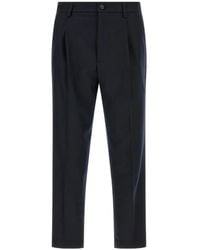 Department 5 - Gin Pleated Wide-Leg Trousers - Lyst