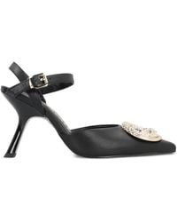 Just Cavalli - Embellished Ankle-Strap Sandals - Lyst
