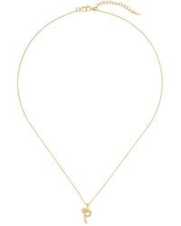 Missoma - Collier À Pendentif Molten Initial - Lyst
