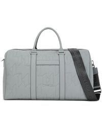 Karl Lagerfeld - Monogram Weekender Bag - Lyst