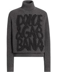 Dolce & Gabbana - Pull À Col Roulé - Lyst