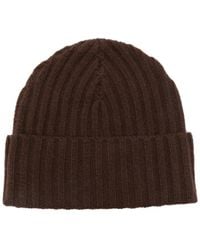 Liska - Ribbed Cashmere Beanie Hat - Lyst
