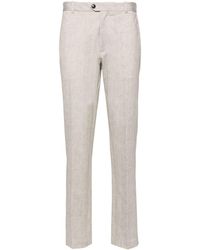 Circolo 1901 - Mid-rise Tapered Trousers - Lyst