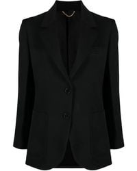 Victoria Beckham - Victoria Beckham Wool Blend Single-breasted Jacket - Lyst