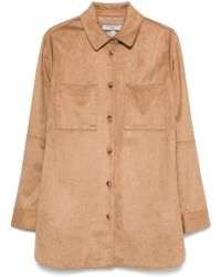 Urbancode - Faux-Leather Shirt - Lyst