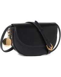 Stella McCartney - Frayme Flap-Detail Shoulder Bag - Lyst