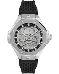 Philipp Plein - Skeleton 46Mm Watch - Lyst