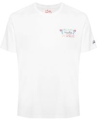 Mc2 Saint Barth - X Insulti Luminosi Katoenen T-shirt - Lyst