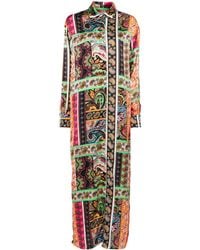 Bambah - Vestido con botones - Lyst