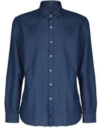 Fay - Camisa De Algodón - Lyst