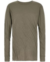 Rick Owens - T-Shirt Jumbo Double Ls T - Lyst