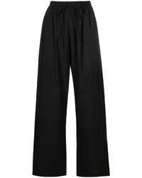 Matteau - Relaxed Organic Cotton Straight-leg Trousers - Lyst