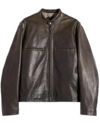 Lemaire - Veste De Moto À Coupe Ample - Lyst