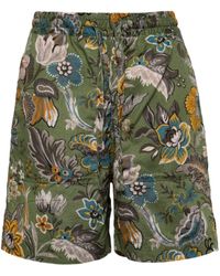 President's - Time Off Floral-print Shorts - Lyst