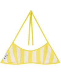 Sunnei - Reversible Bikini Top - Lyst