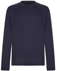 Herno - Long-Sleeve Wool T-Shirt - Lyst